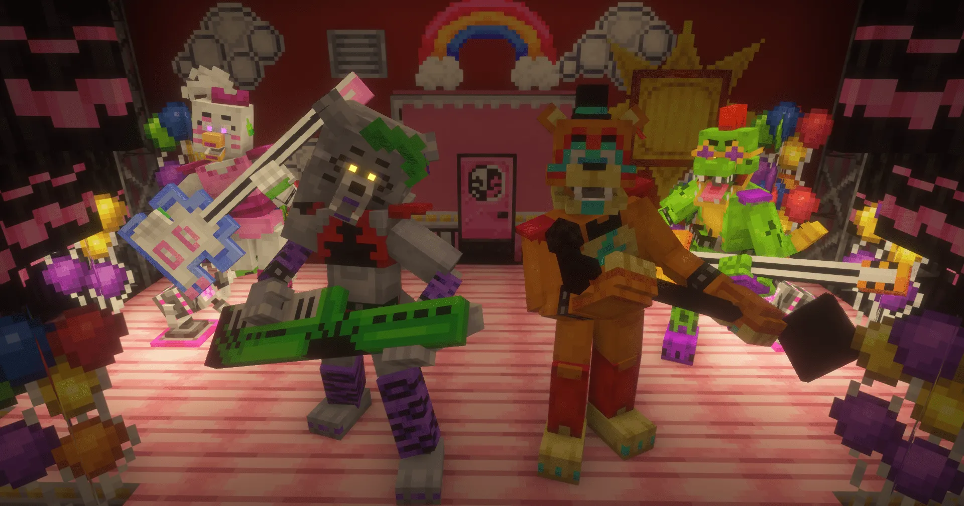 [CS] FNaF, Моды, Minecraft