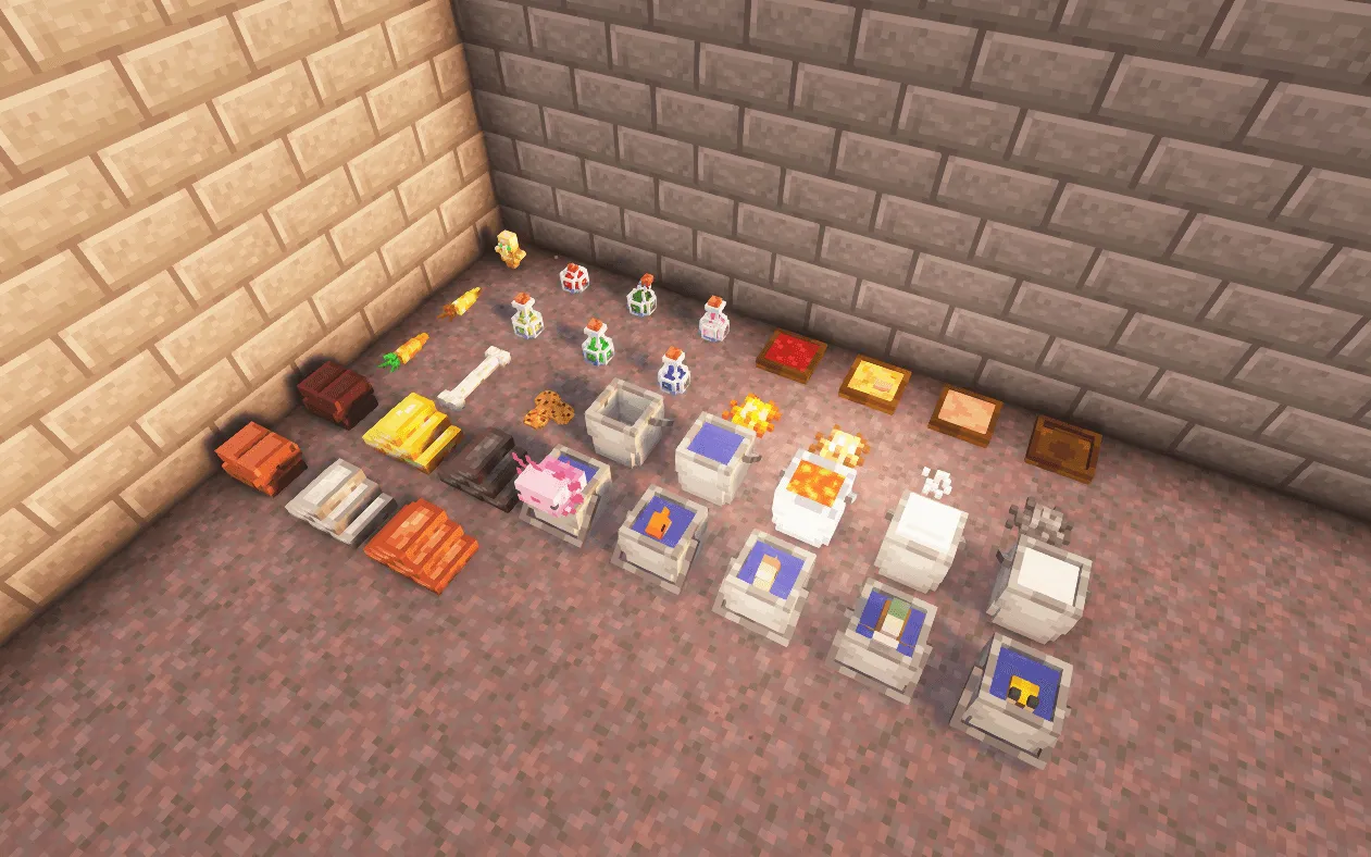 Placeables Expanded, Моды, Minecraft