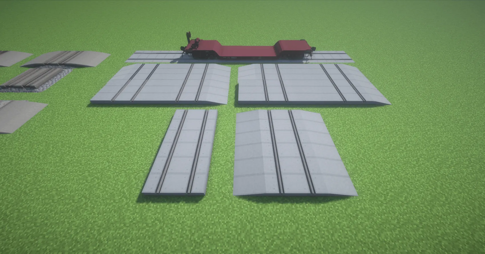 North American Tracks - Immersive Railroading — скриншот 5 (Текстуры, Minecraft)