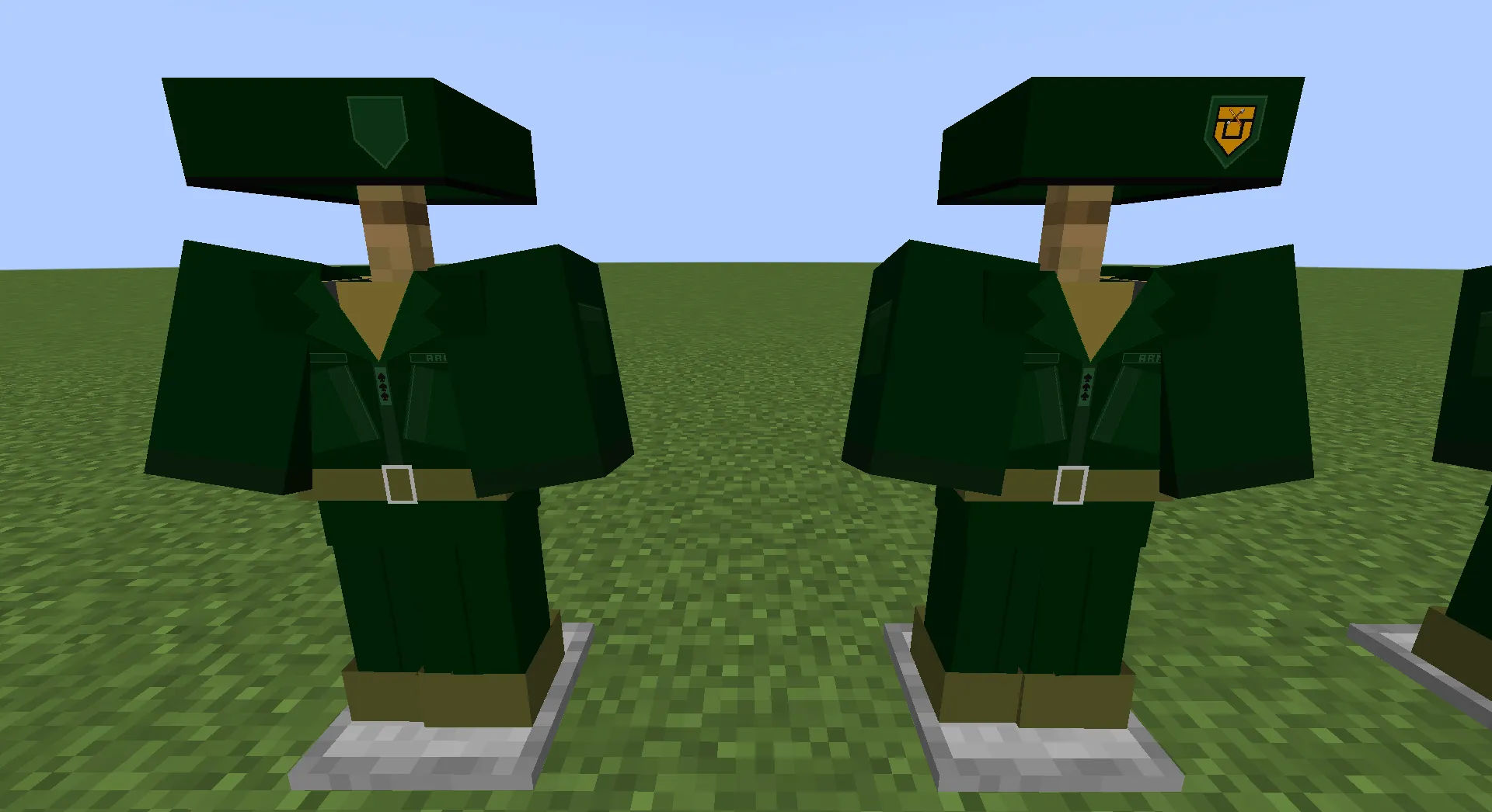 Battle Uniforms — скриншот 1 (Моды, Minecraft)