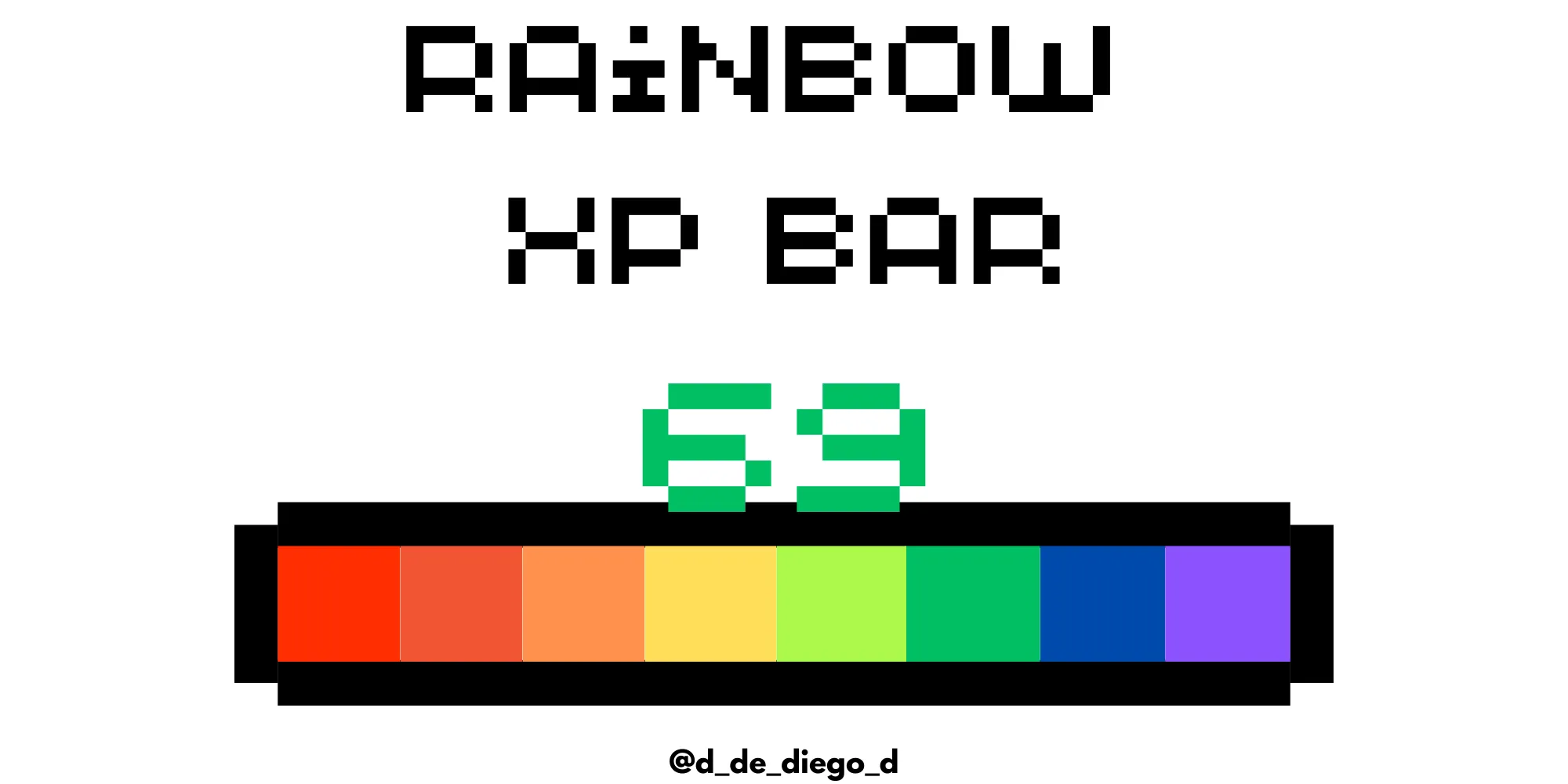 RAINBOW BAR XP, Текстуры, Minecraft
