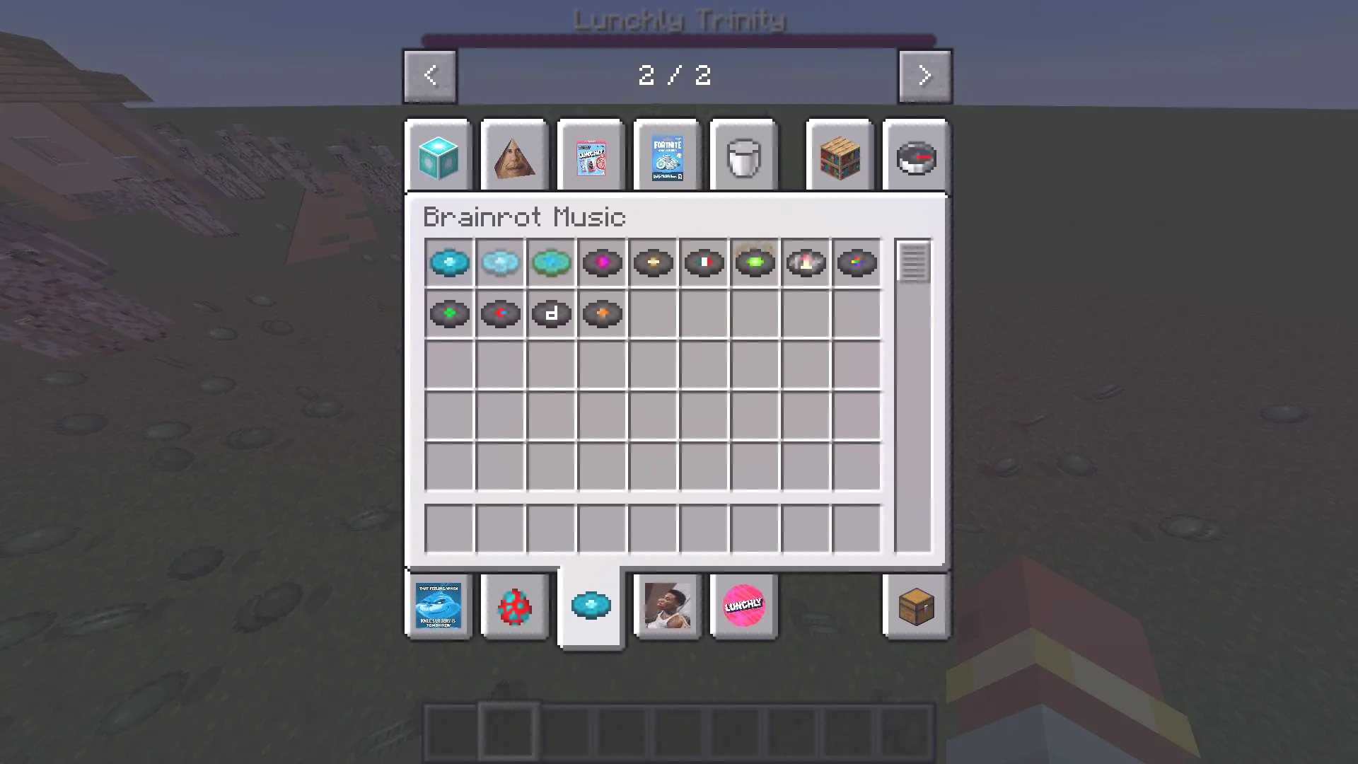 Brainrot+, Моды, Minecraft