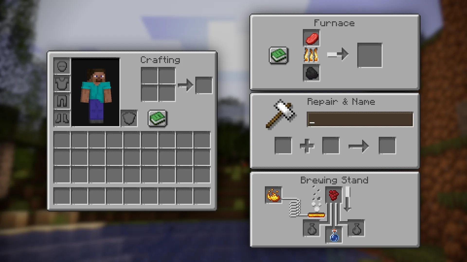 Defaultening, Текстуры, Minecraft