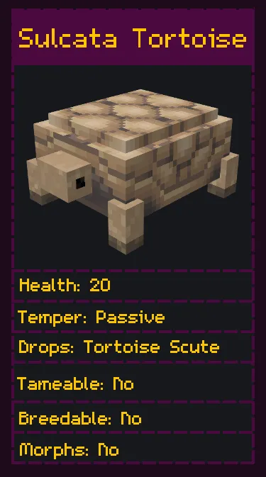 Alex's Herps, Моды, Minecraft