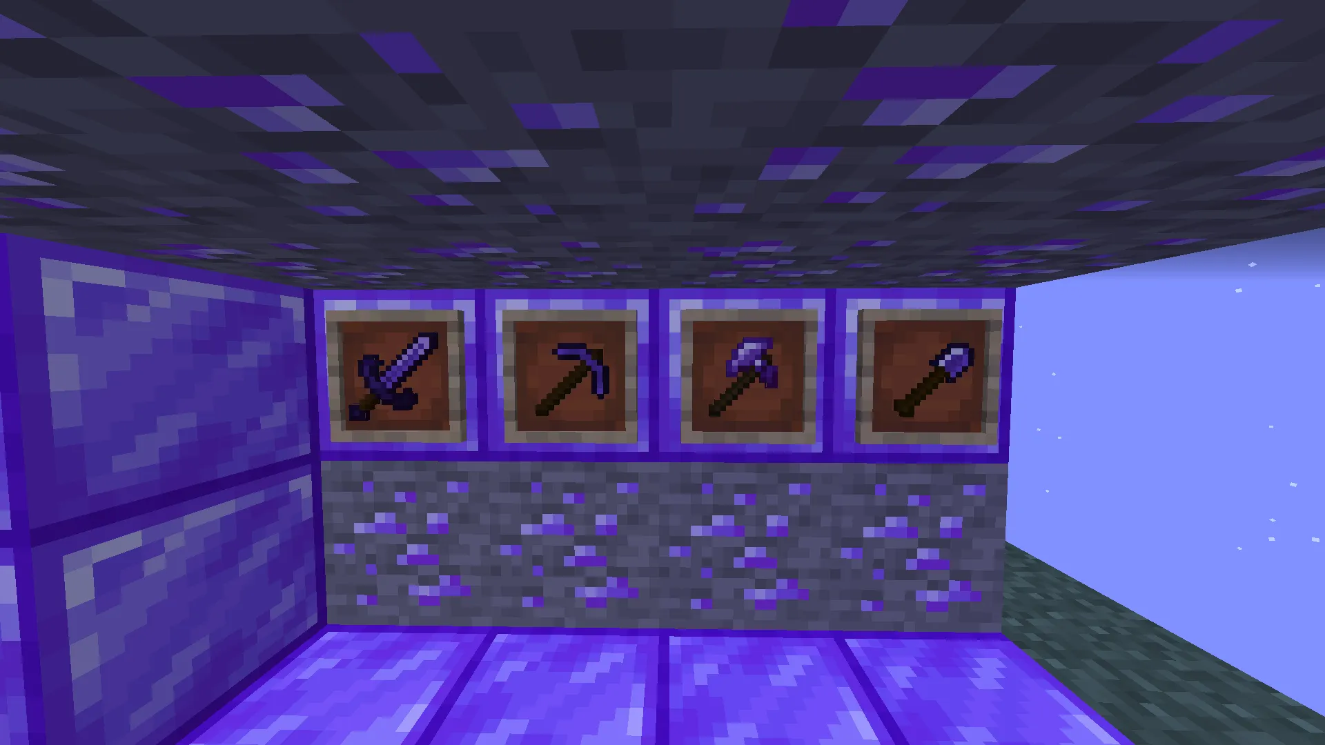 Amethyst And Apple Mod — скриншот 1 (Моды, Minecraft)