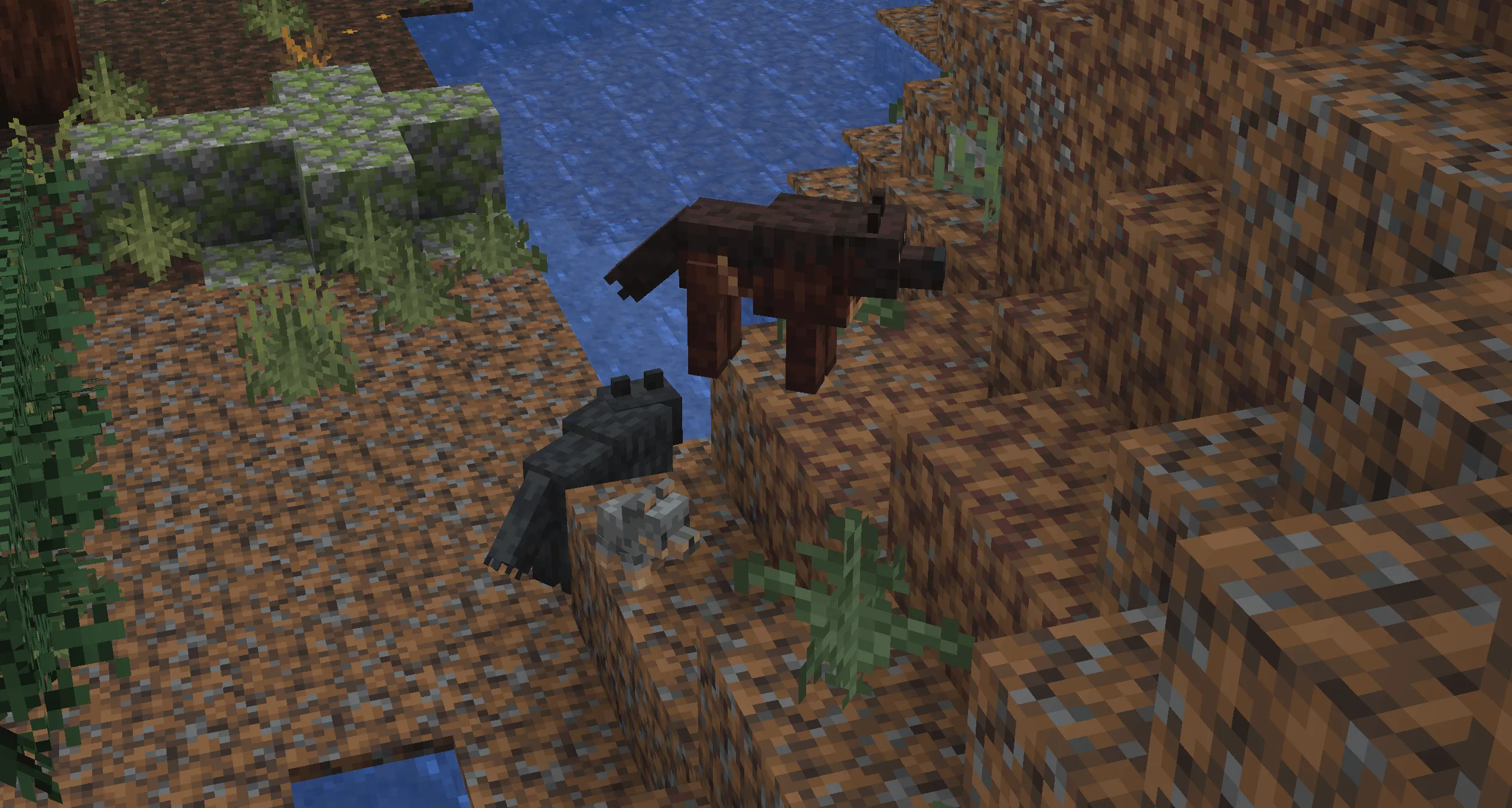Acidul's Wolves [OPTIFINE/EMF] — скриншот 13 (Текстуры, Minecraft)