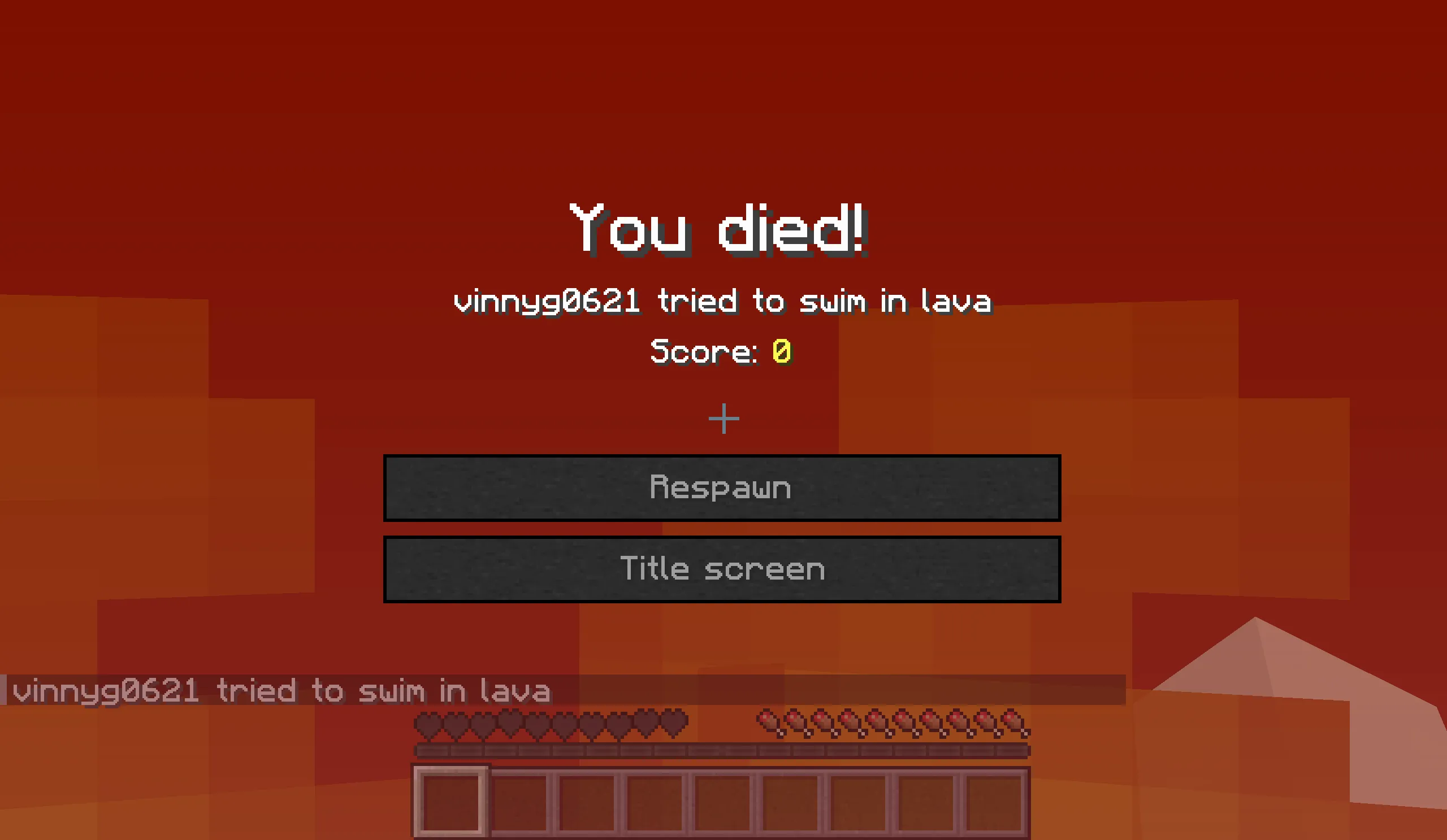 Uncapitalized Death Screens, Текстуры, Minecraft