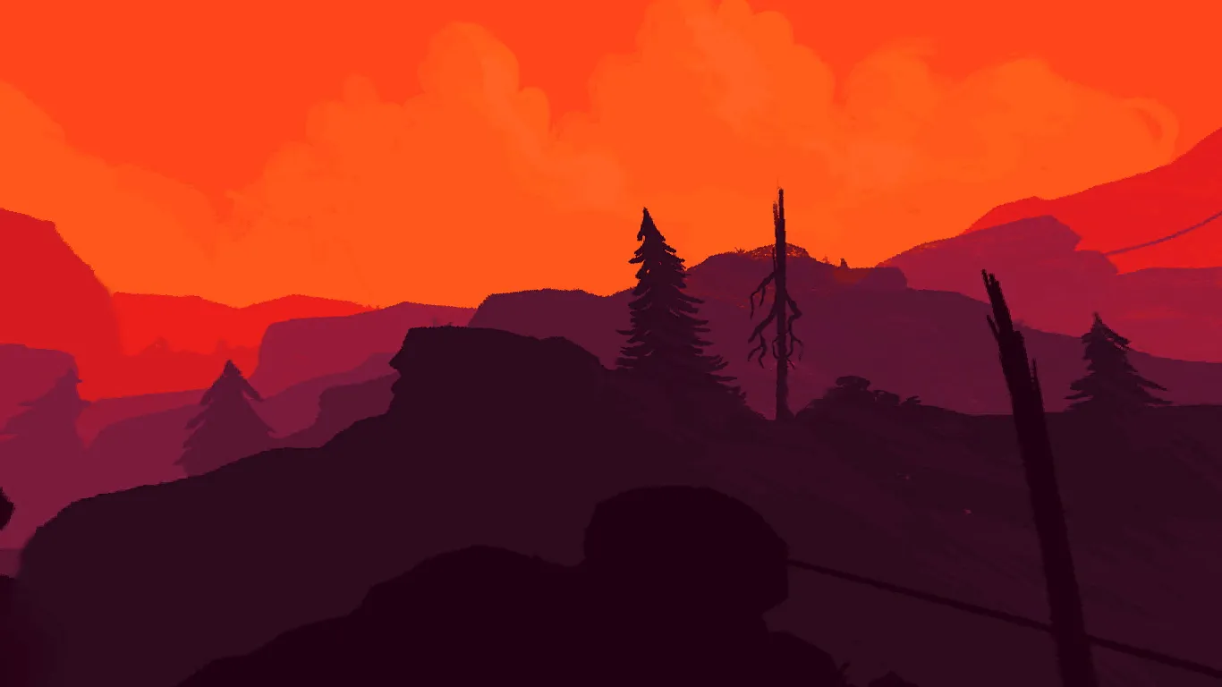 Firewatch sky, Текстуры, Minecraft