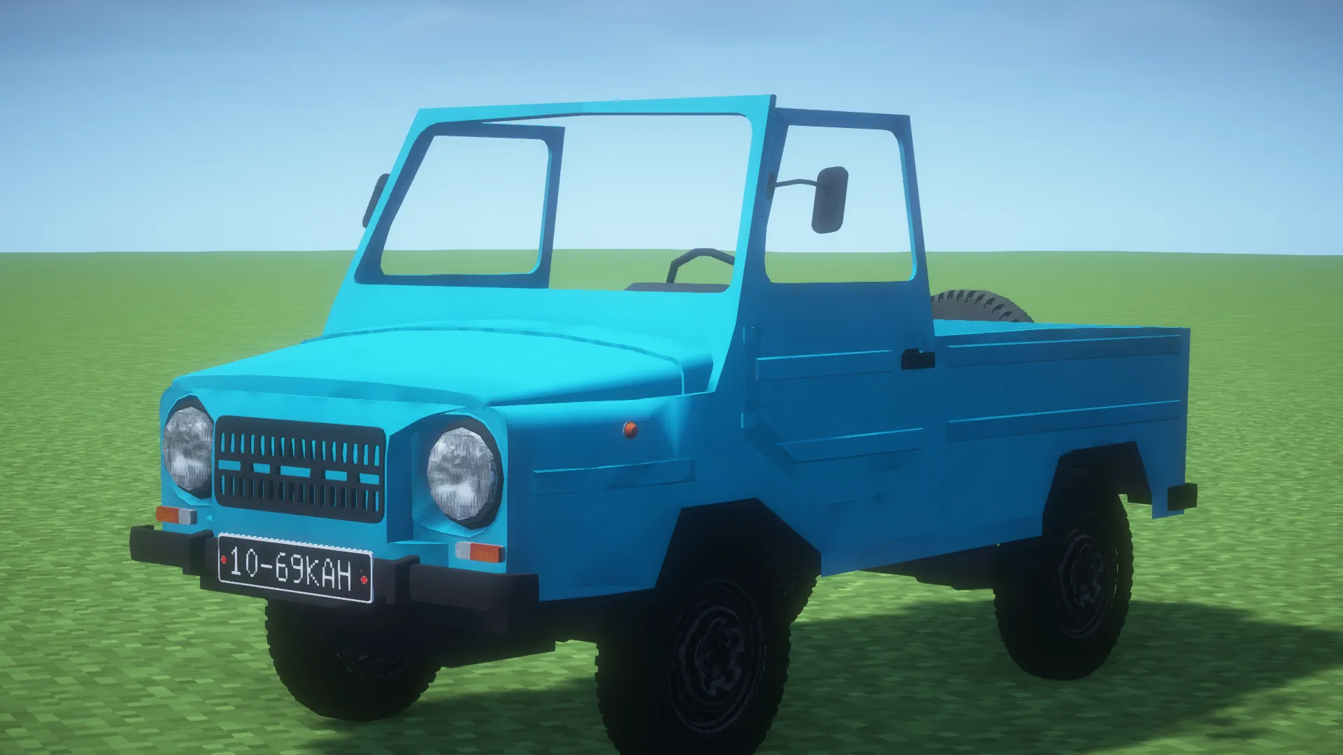 [Immersive Vehicles] LuAZ car pack — скриншот 2 (Моды, Minecraft)