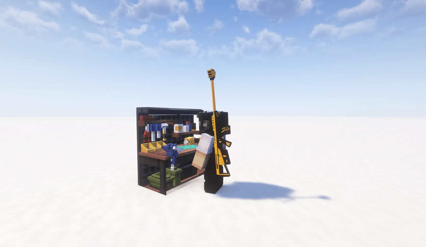 [TaCZ] Scored's Golden Zero, Кастомизации, Minecraft