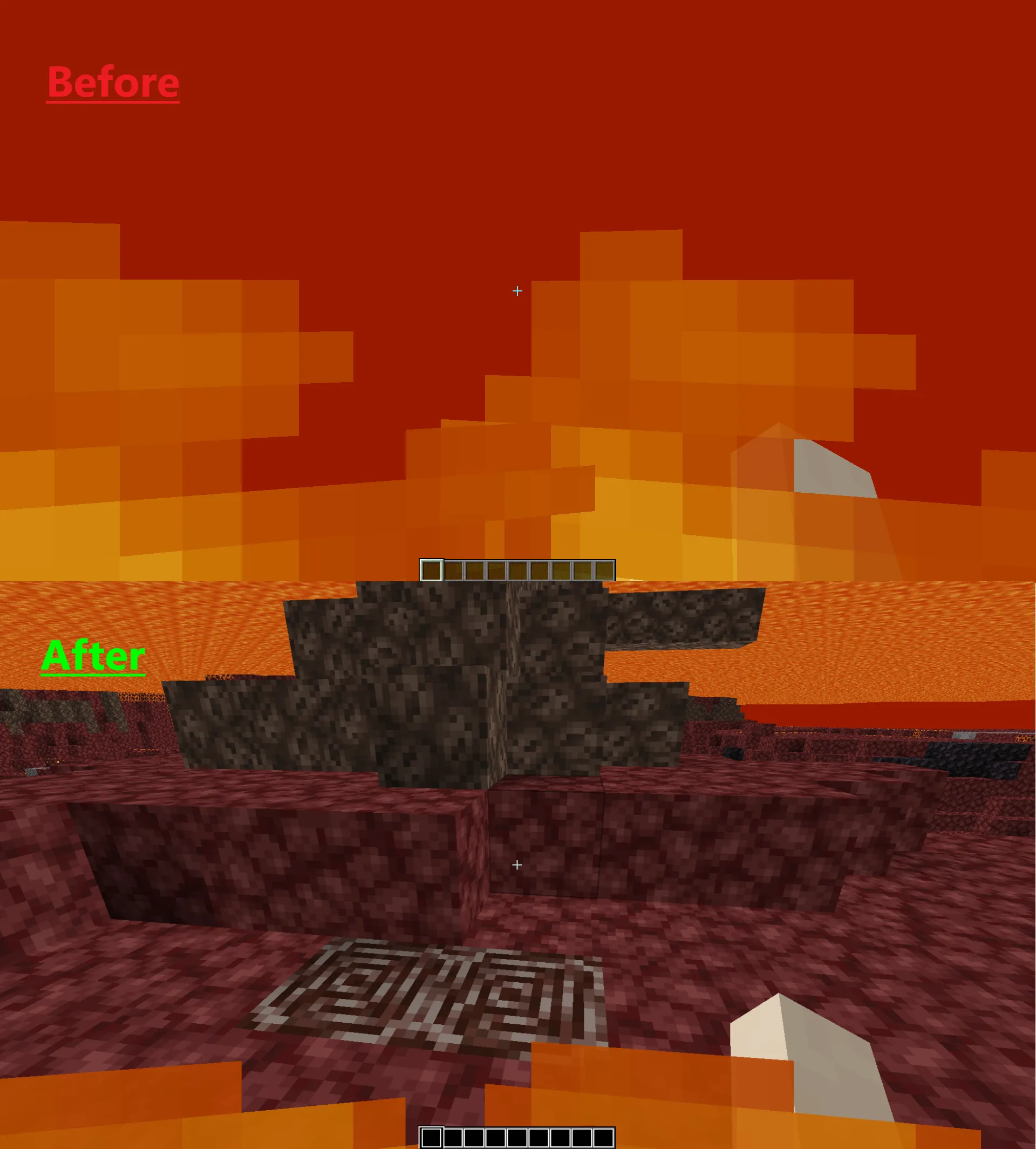 Clear Vision plus, Текстуры, Minecraft