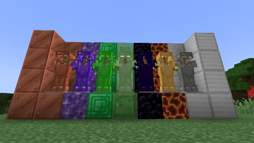 More Armours — скриншот 1 (Моды, Minecraft)
