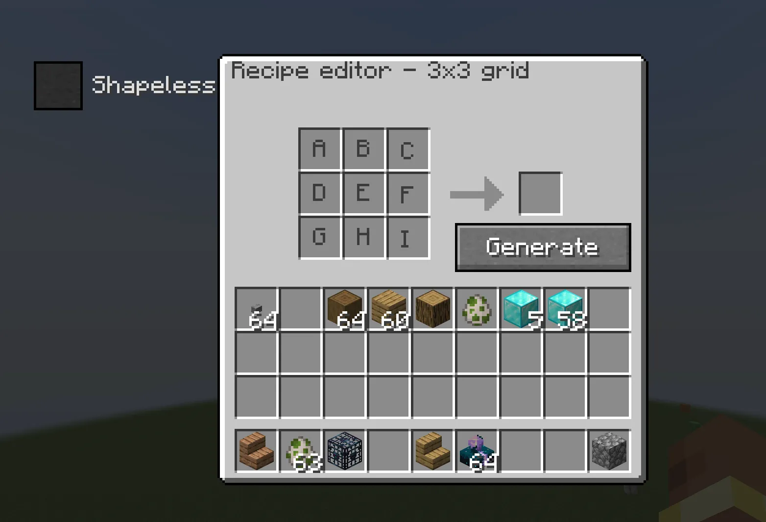 Visual Recipe Editor, Моды, Minecraft