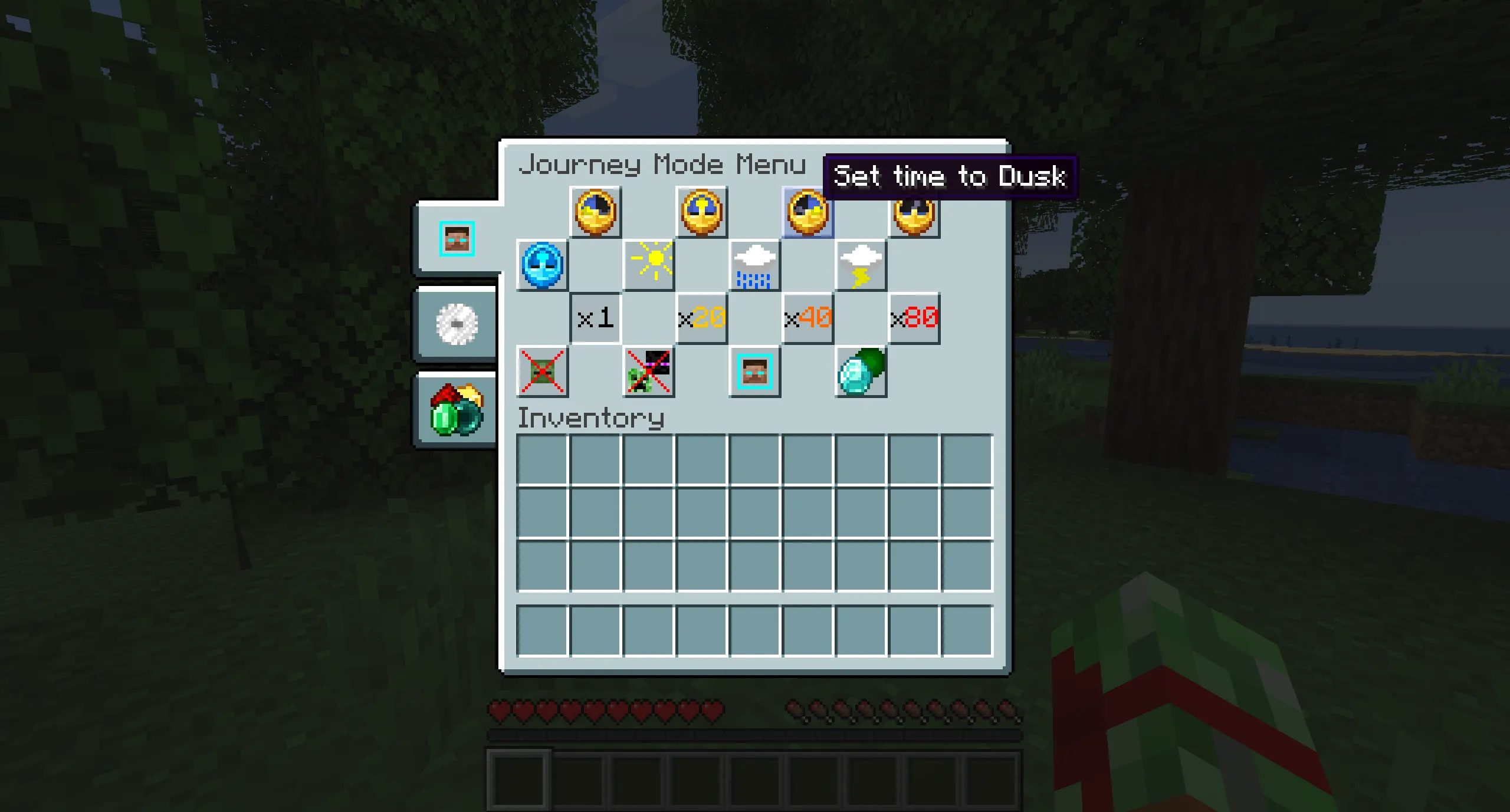 Journey Mode, Моды, Minecraft