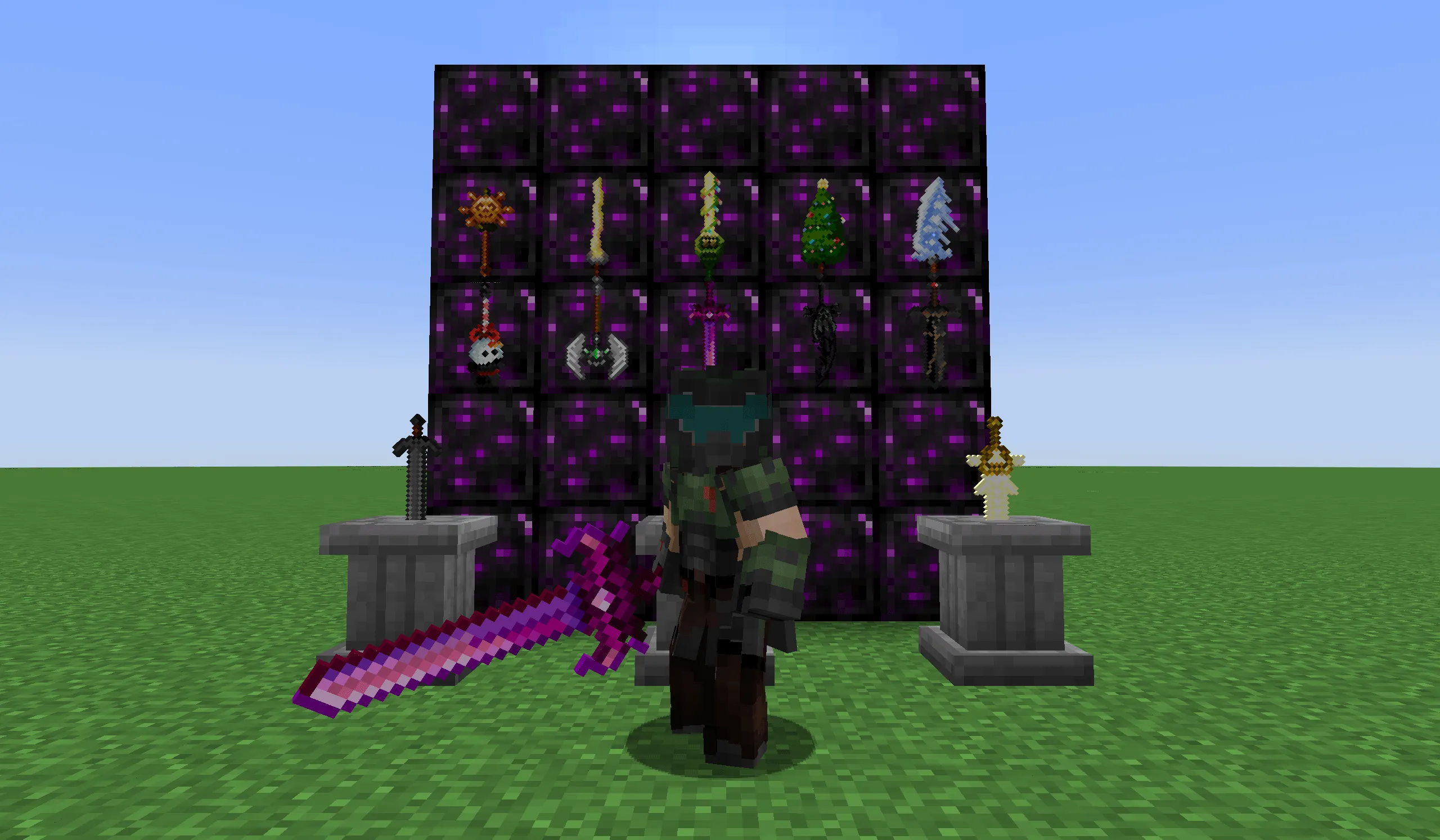 Wither's Weapons Epic Fight Compatible, Дата-паки, Minecraft