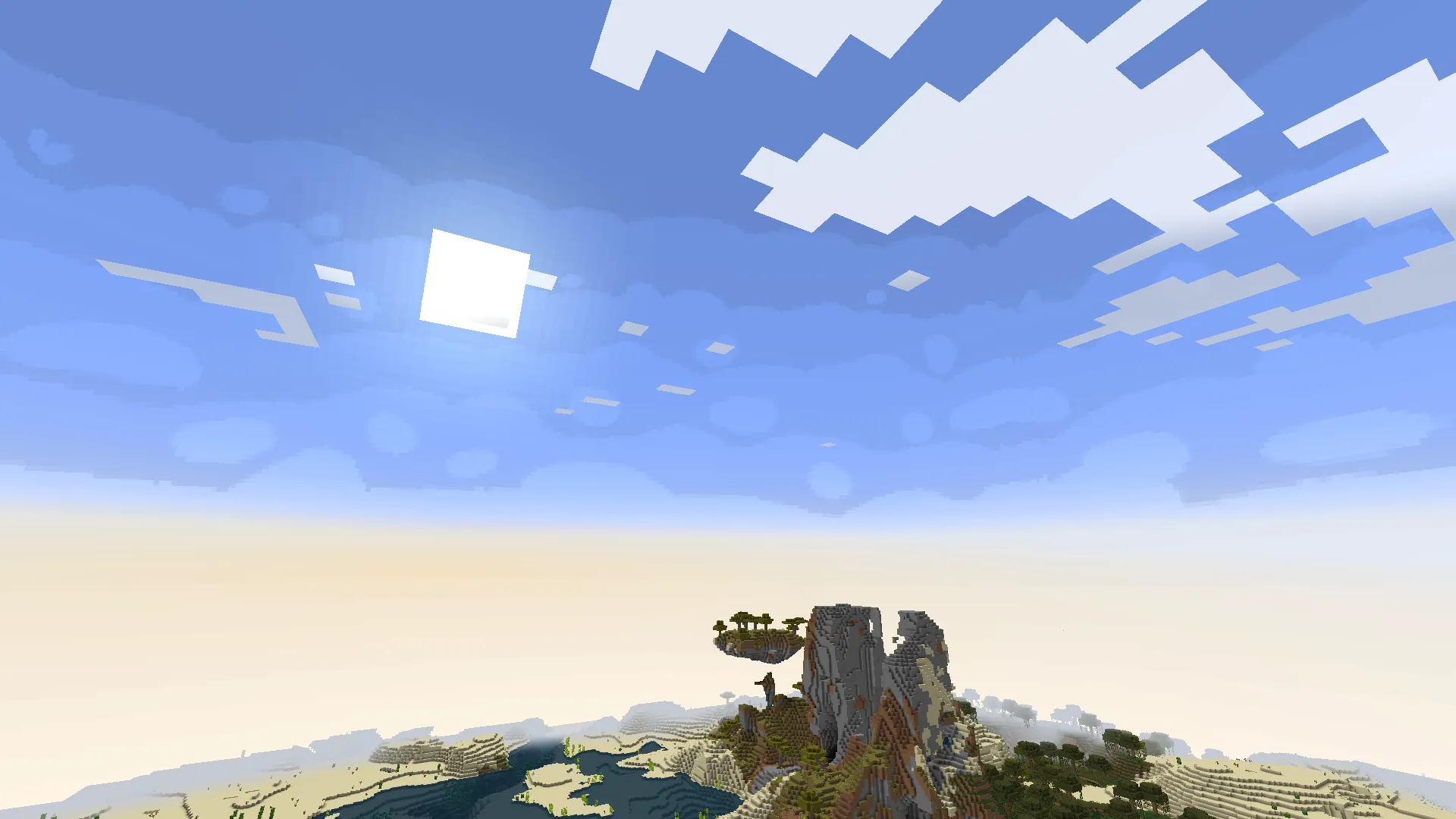 AliceTheKitsune's light pixel skybox — скриншот 2 (Текстуры, Minecraft)