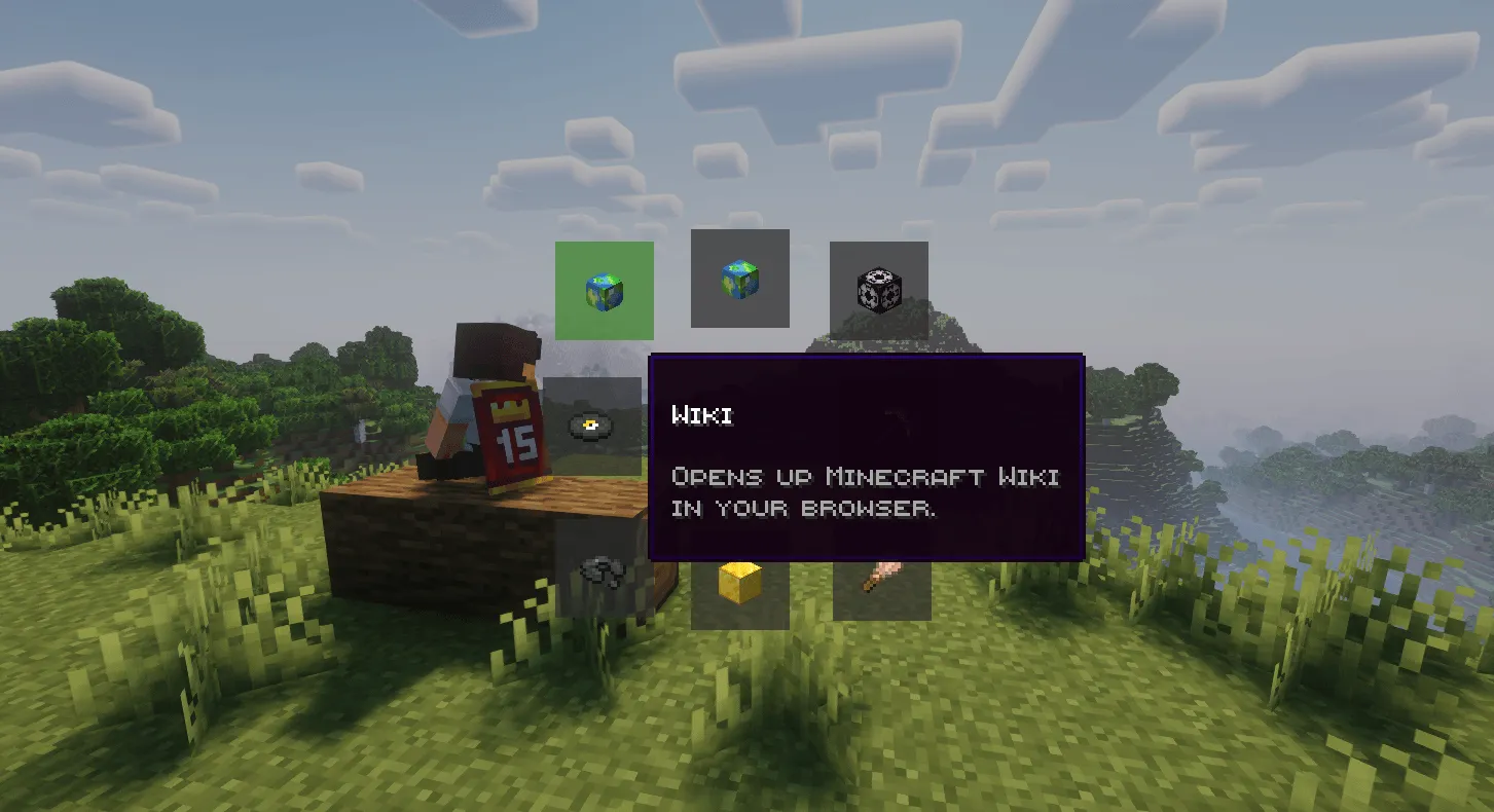 Wheel — скриншот 1 (Моды, Minecraft)