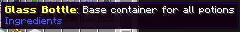 Potions Description, Моды, Minecraft