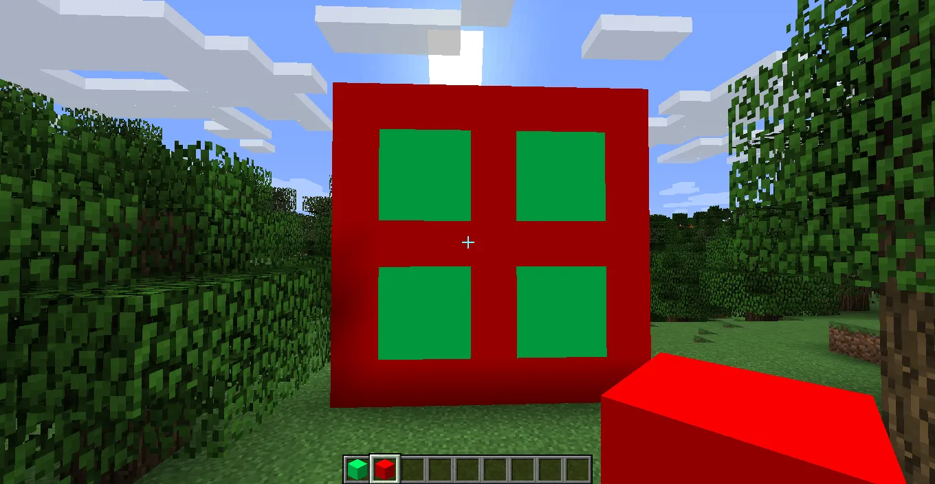 Pixel Art AKA Colored Blocks , Моды, Minecraft