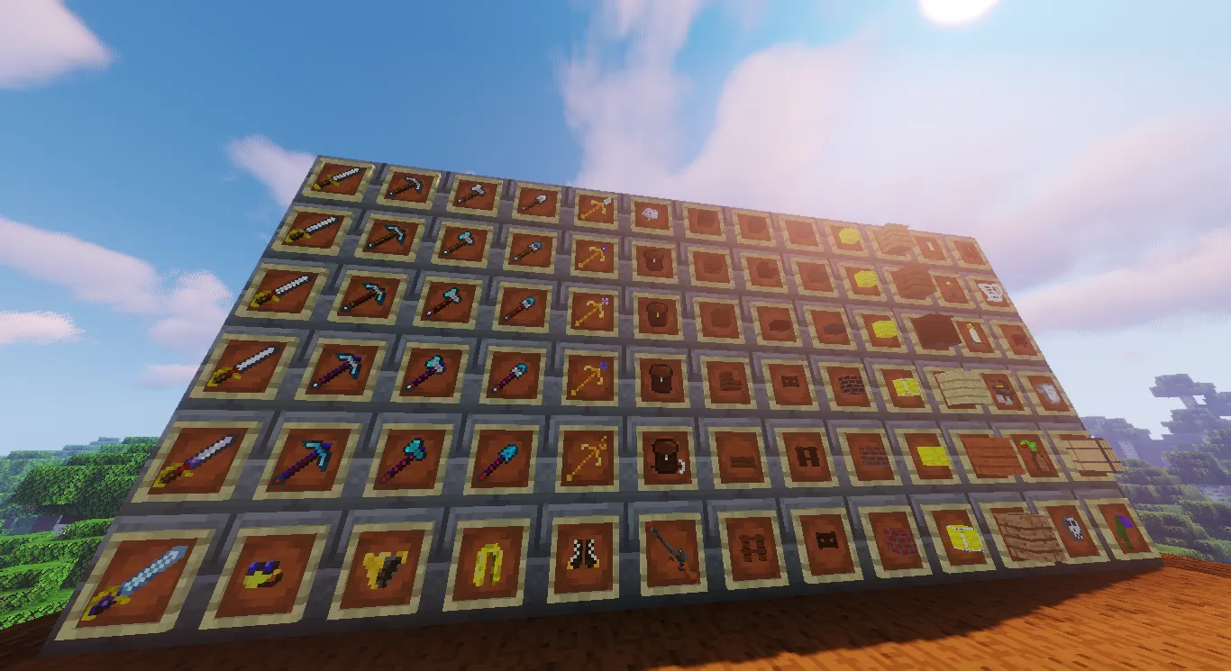 EvSucris, Моды, Minecraft