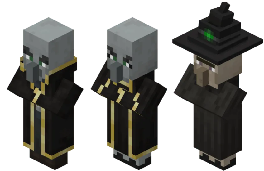 MB's Medieval Villagers and Illagers — скриншот 1 (Текстуры, Minecraft)