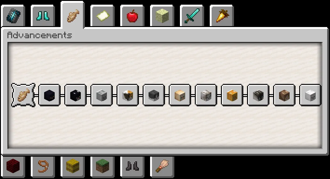 Vanilla Advancement Precisions — скриншот 4 (Кастомизации, Minecraft)