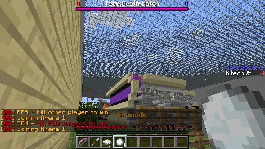 Bow Warfare - Reloaded — скриншот 2 (Плагины, Minecraft)