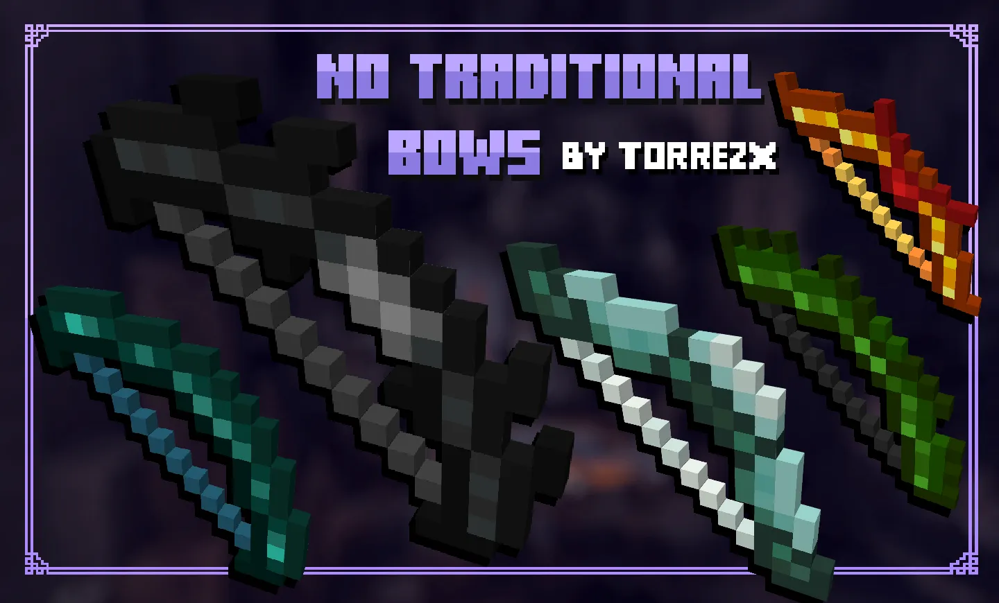 Torrezx-No traditional bows ! — скриншот 3 (Текстуры, Minecraft)