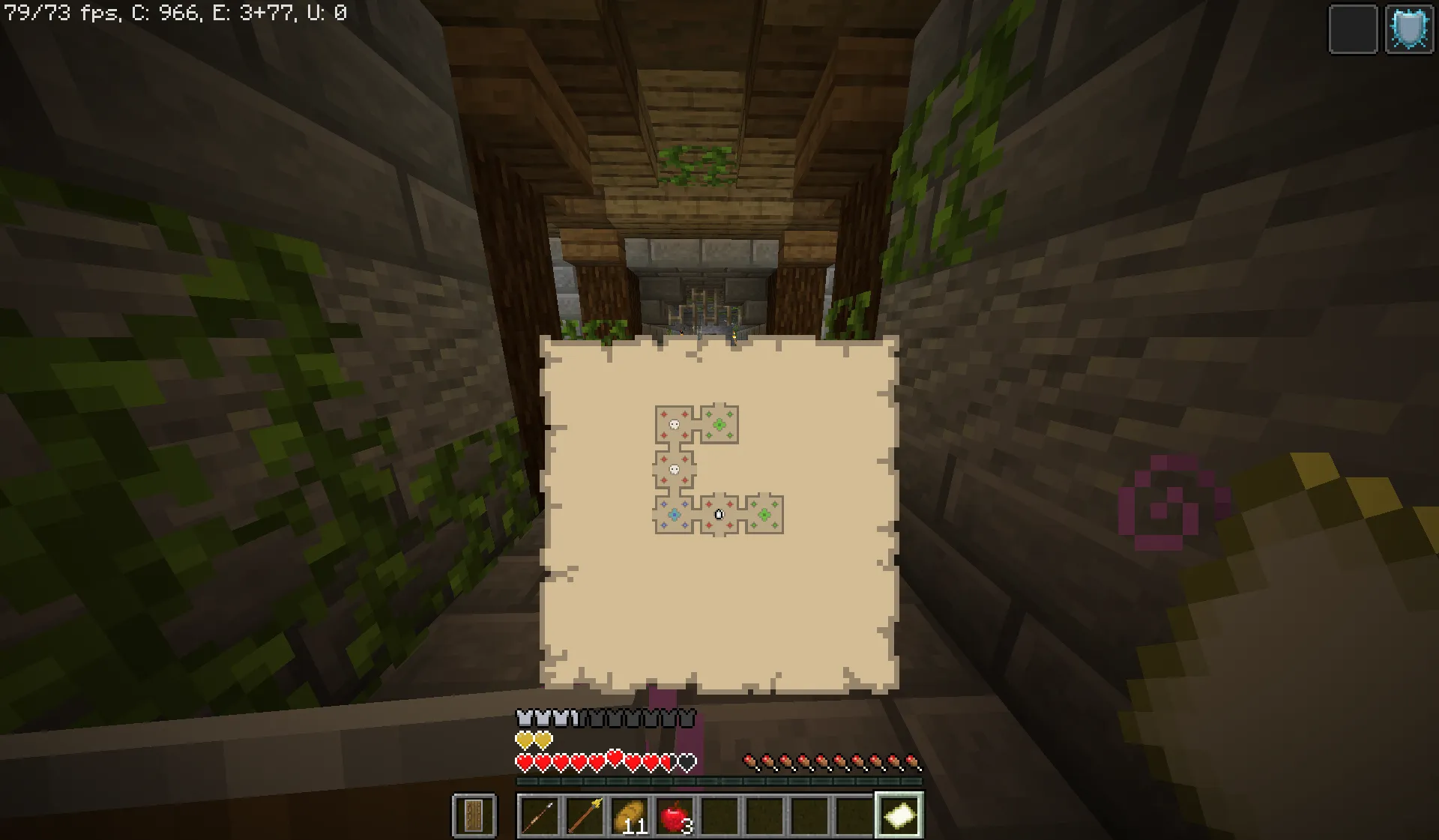 Forsaken Dungeons, Карты, Minecraft