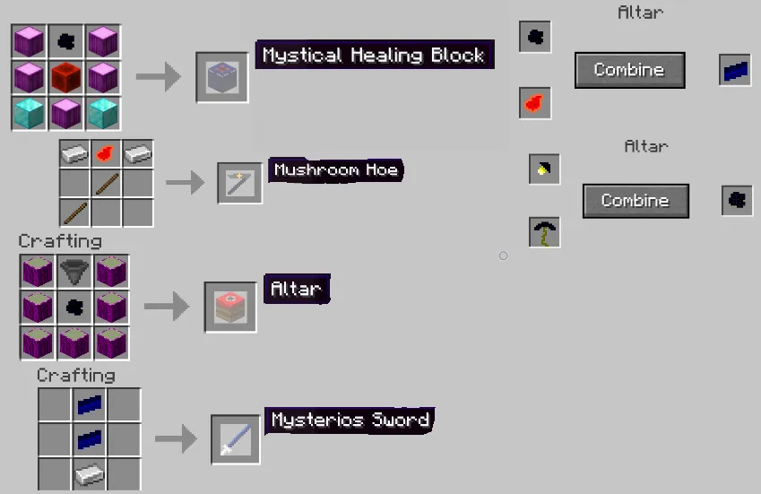 The Mysterious Mushrooms — скриншот 8 (Моды, Minecraft)
