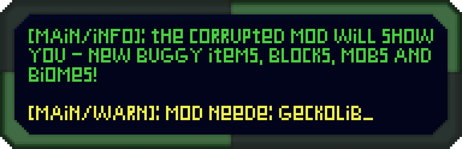 corrupted by welol08__ — скриншот 11 (Моды, Minecraft)