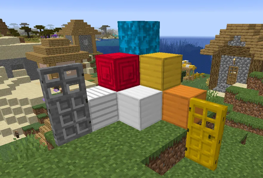 Materiality, Моды, Minecraft