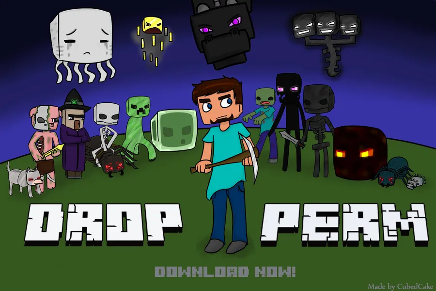 DropPerm — скриншот 1 (Плагины, Minecraft)
