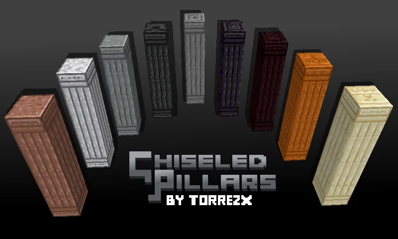 Torrezx-Chiseled Pillars, Текстуры, Minecraft