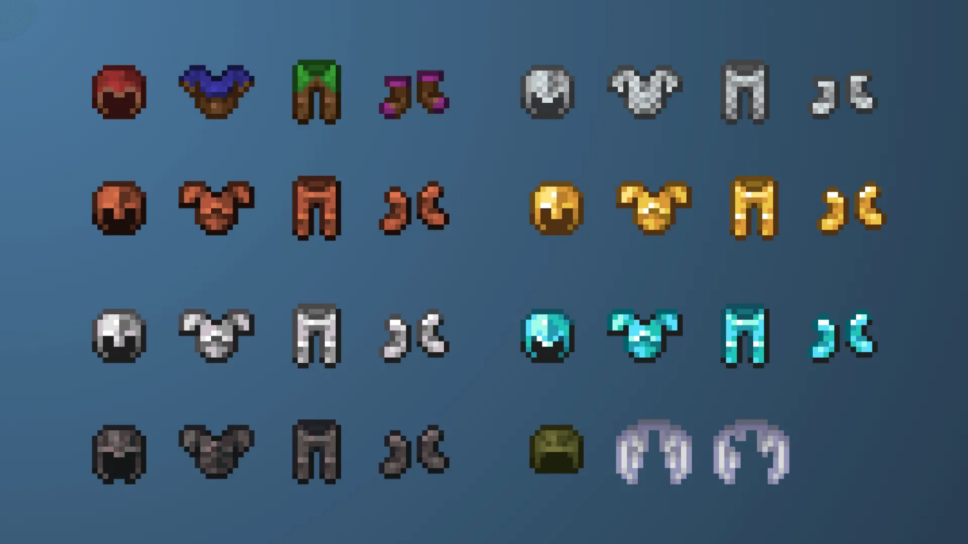 Armors Enhanced, Текстуры, Minecraft