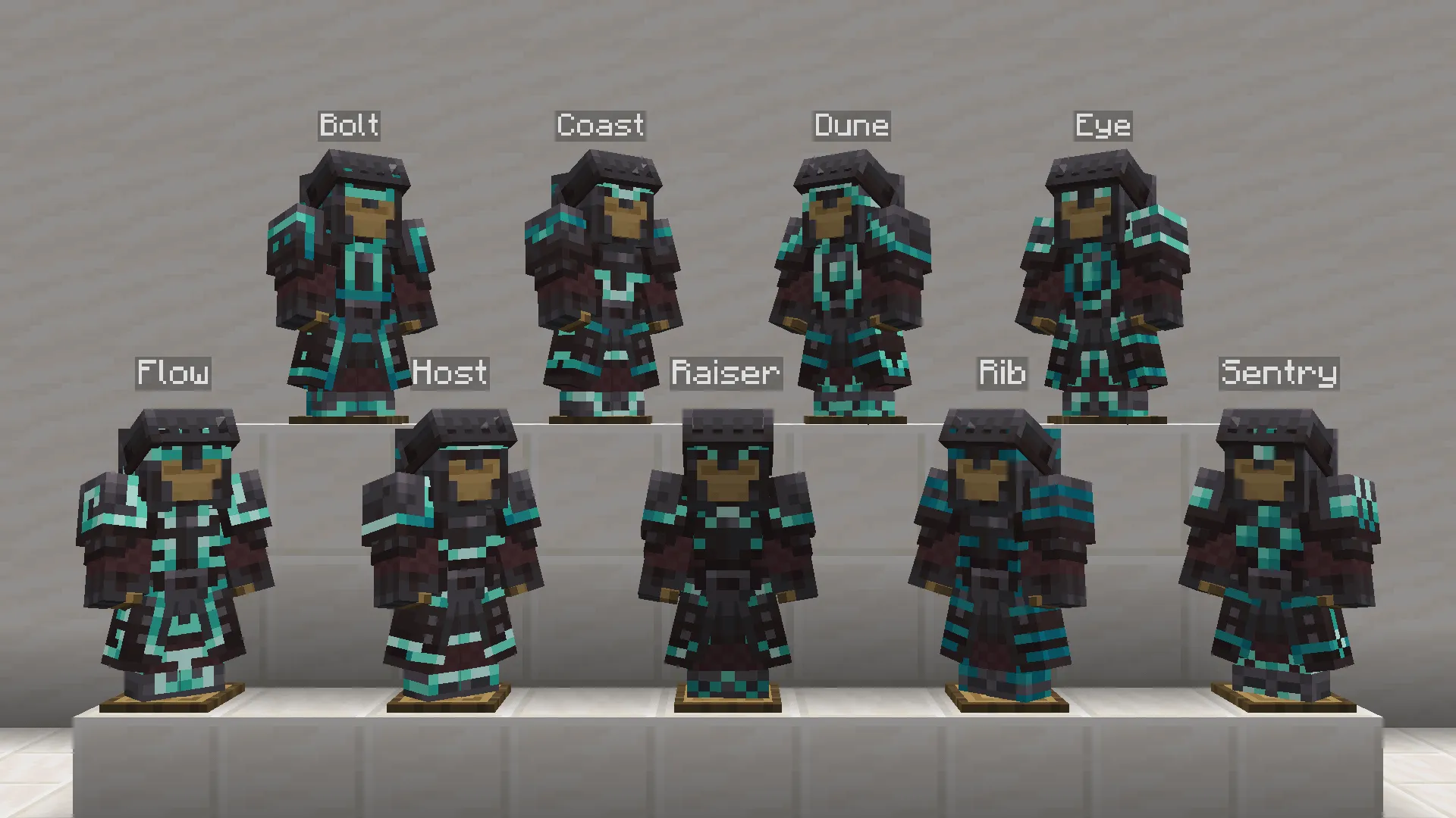 Armored Legacy, Текстуры, Minecraft