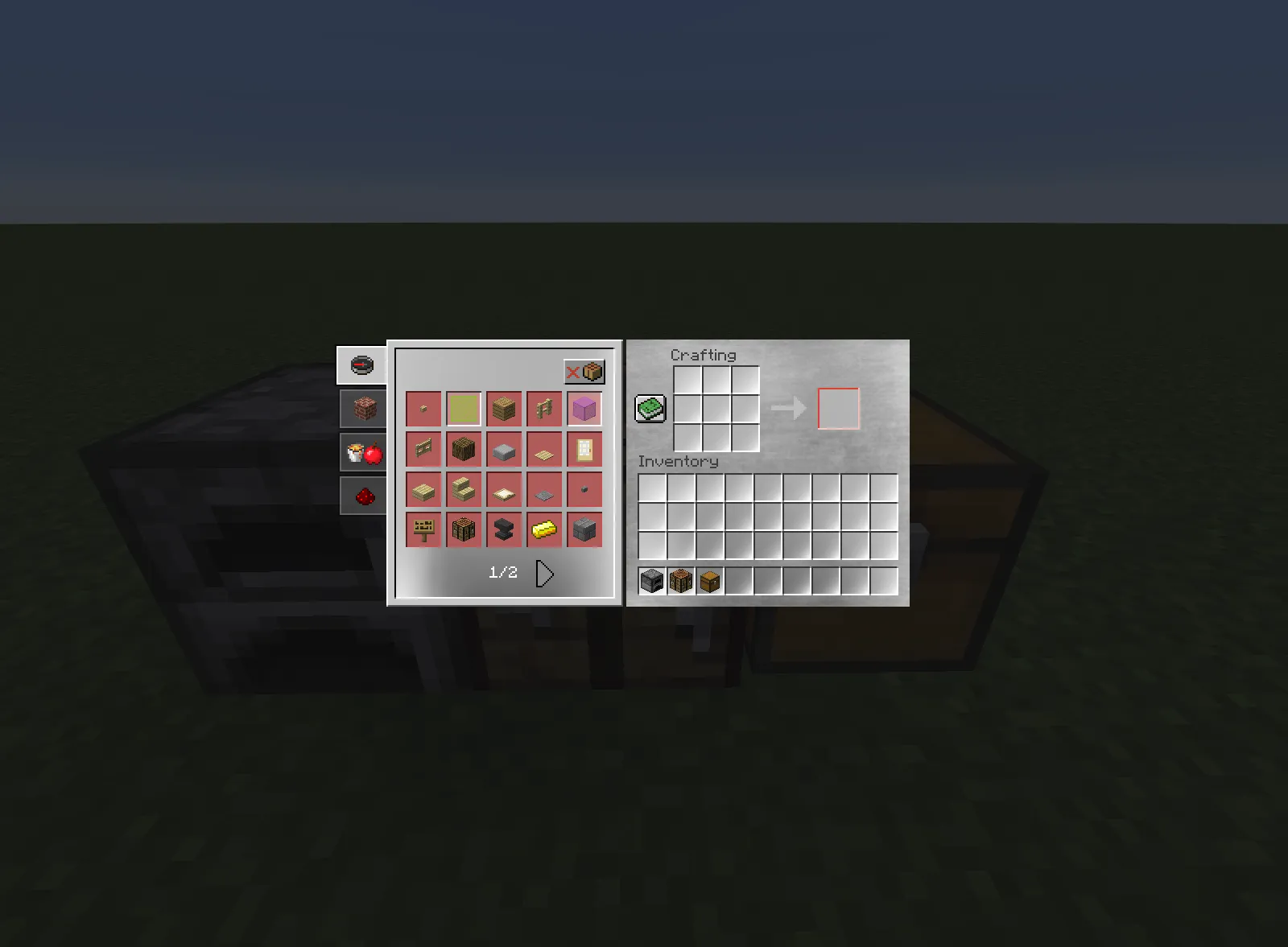 Clear GUI, Текстуры, Minecraft