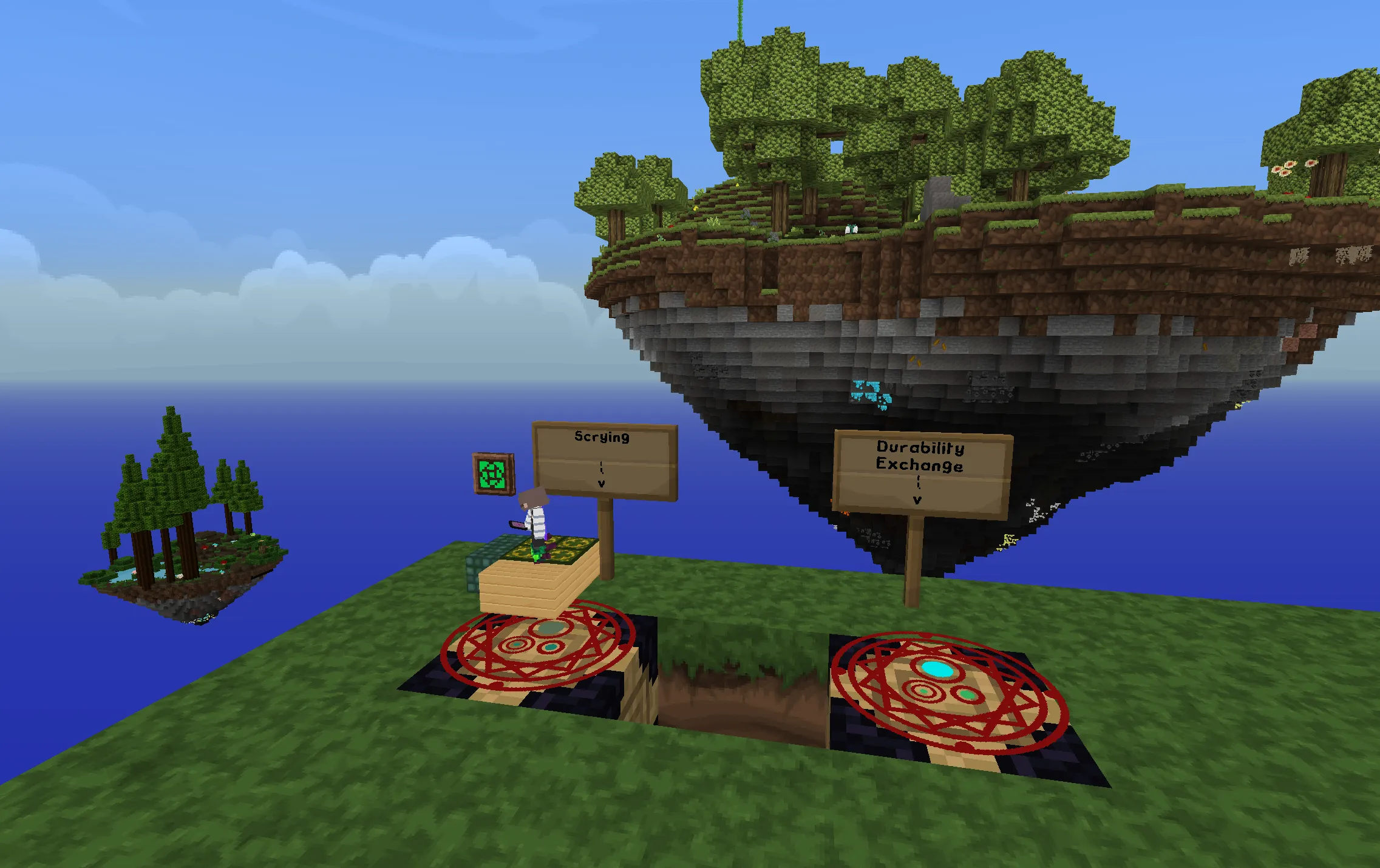 Sky Magic Islands — скриншот 1 (Модпаки, Minecraft)