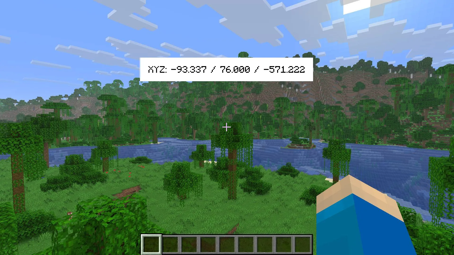 Coordinate Display Customizable, Моды, Minecraft