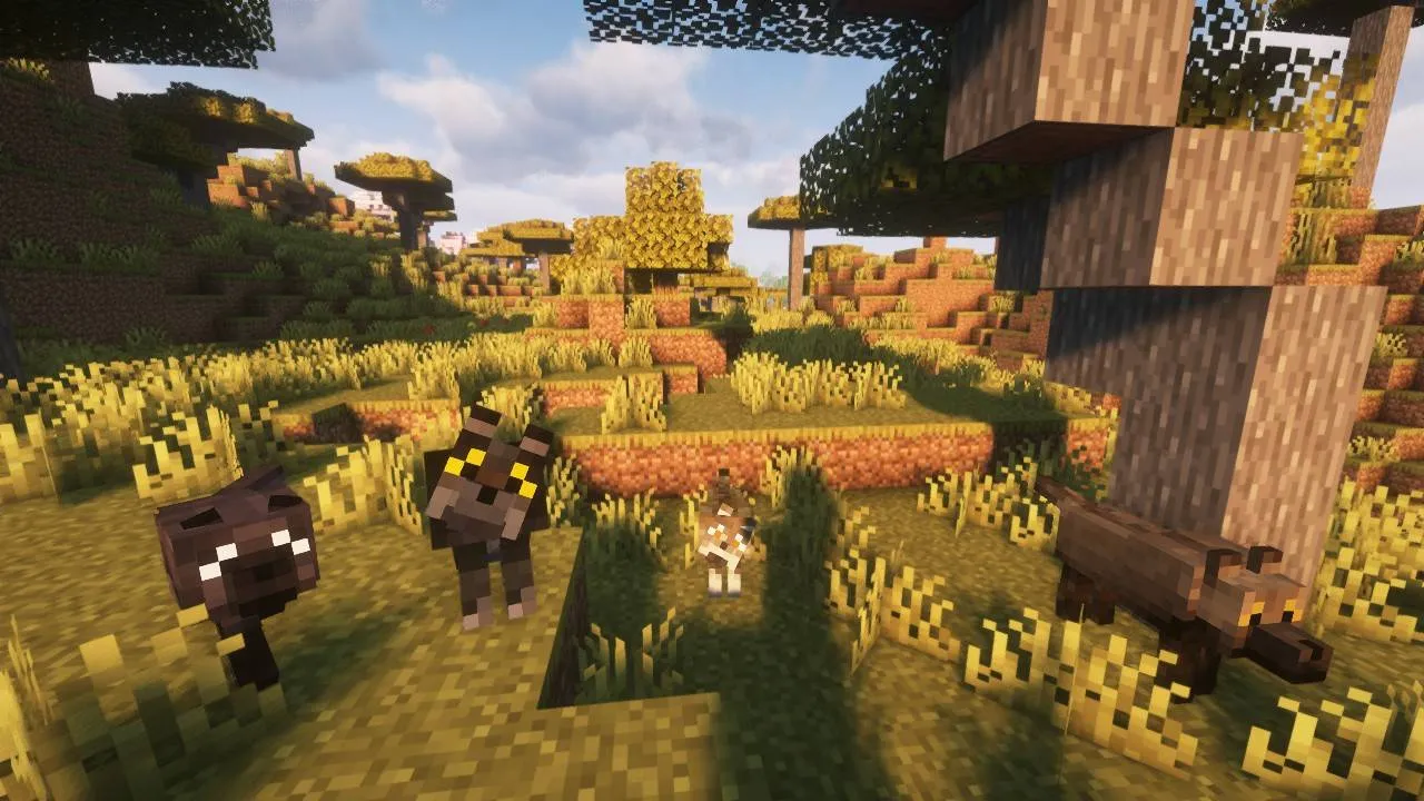 Doggy Talents Next's Palette Of Paws — скриншот 10 (Моды, Minecraft)