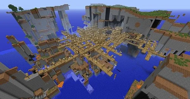 Crazy Chunks, Моды, Minecraft