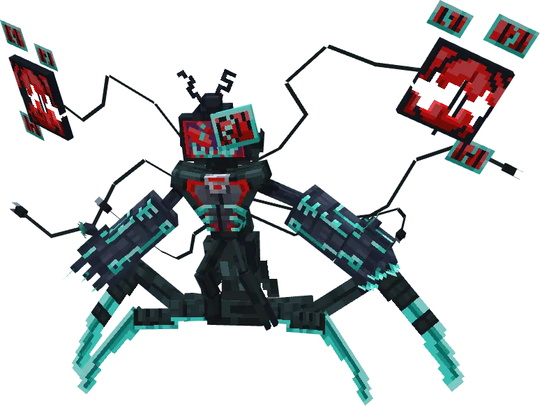 Vox the Tv Demon — скриншот 3 (Моды, Minecraft)