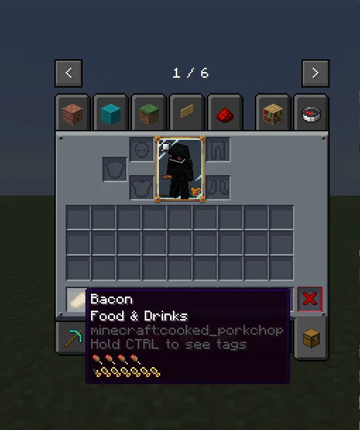 Cooked Porkchop to Bacon — скриншот 1 (Текстуры, Minecraft)