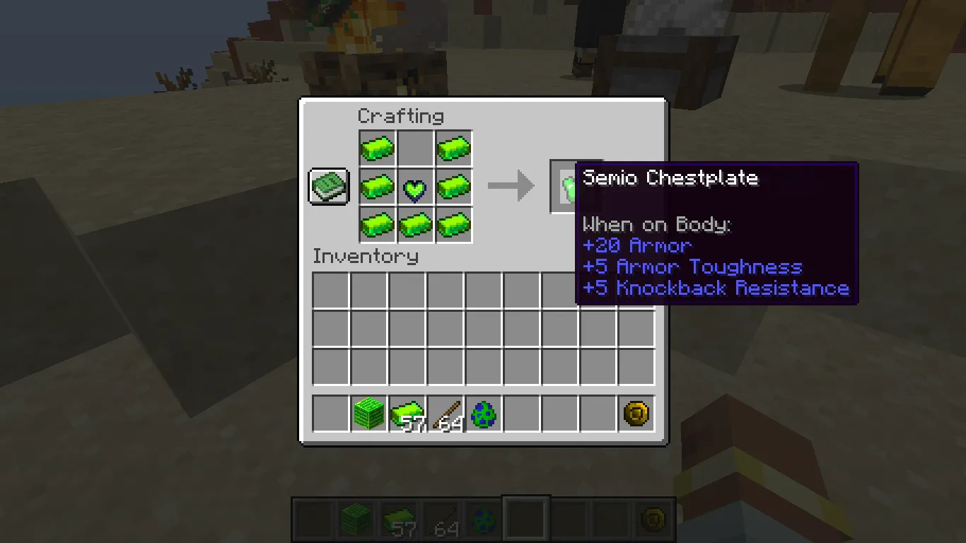 Profsemio Craft, Моды, Minecraft