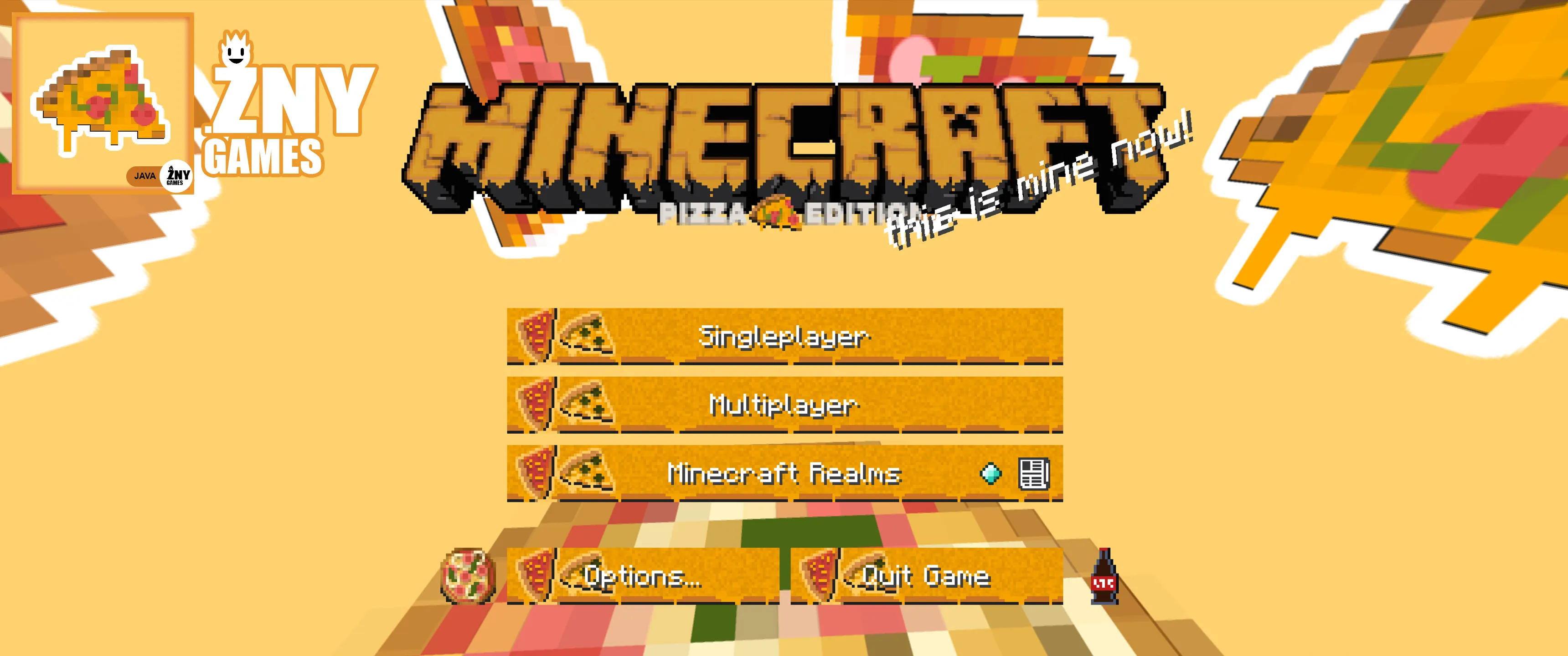 ONE PIZZA, Текстуры, Minecraft
