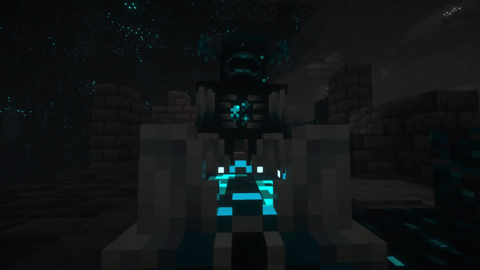 Undopia 3D Sculk Shrieker — скриншот 2 (Текстуры, Minecraft)