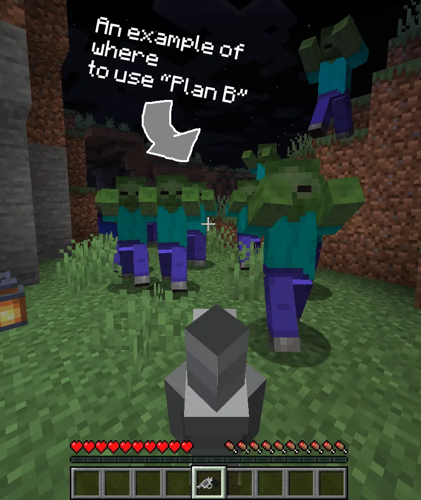 Plan B — скриншот 1 (Моды, Minecraft)