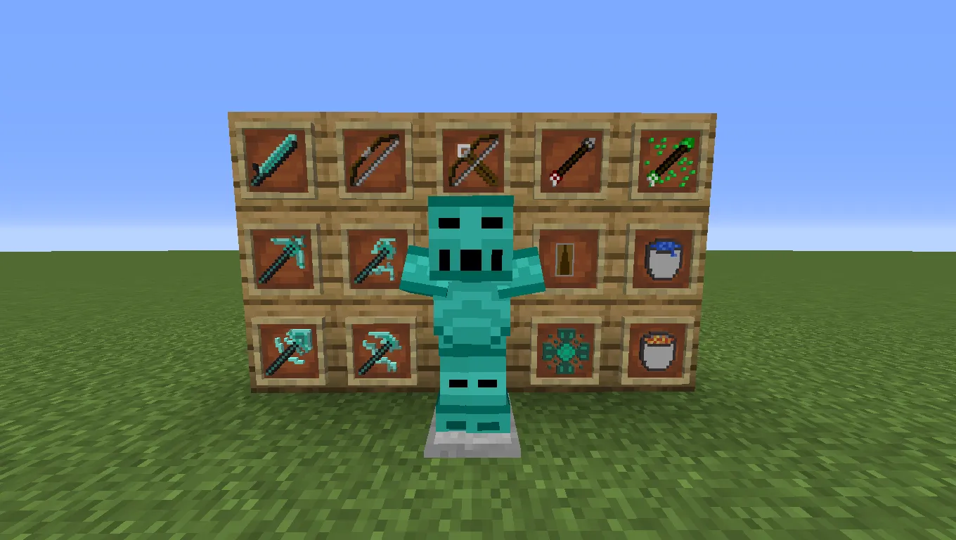 TimberTam's Tools and Armour, Текстуры, Minecraft