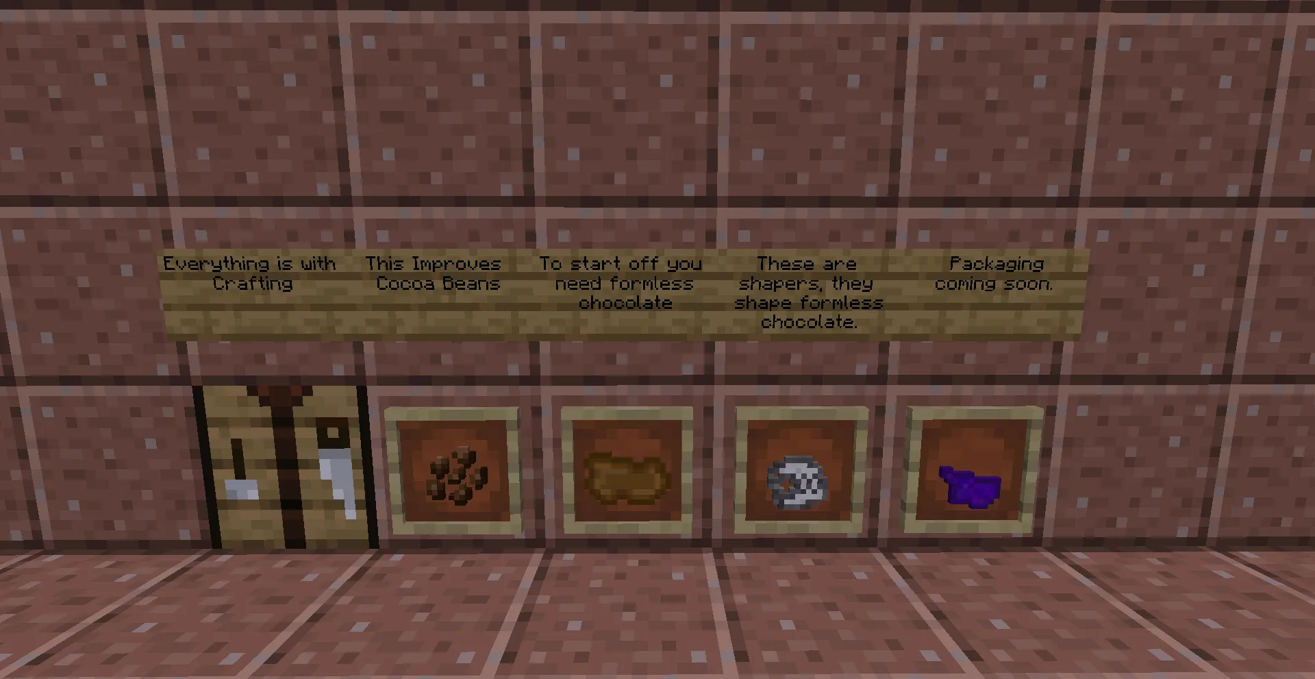 Chocoful, Моды, Minecraft
