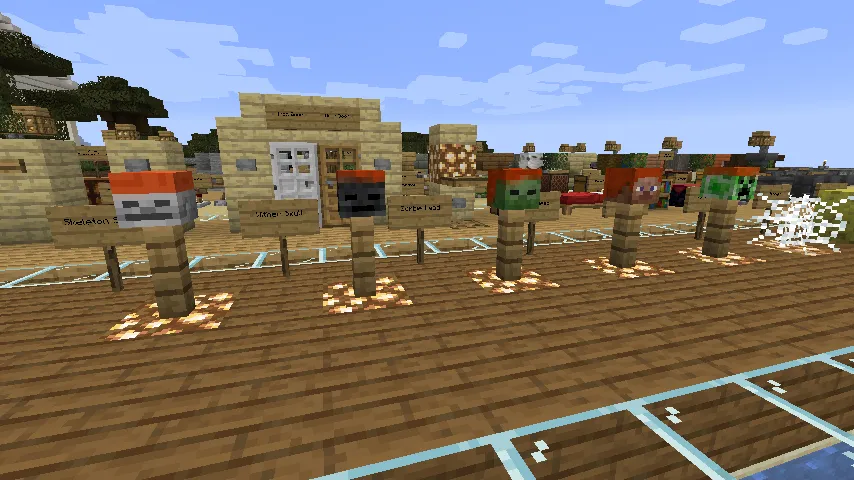 The Ginger Pack, Текстуры, Minecraft